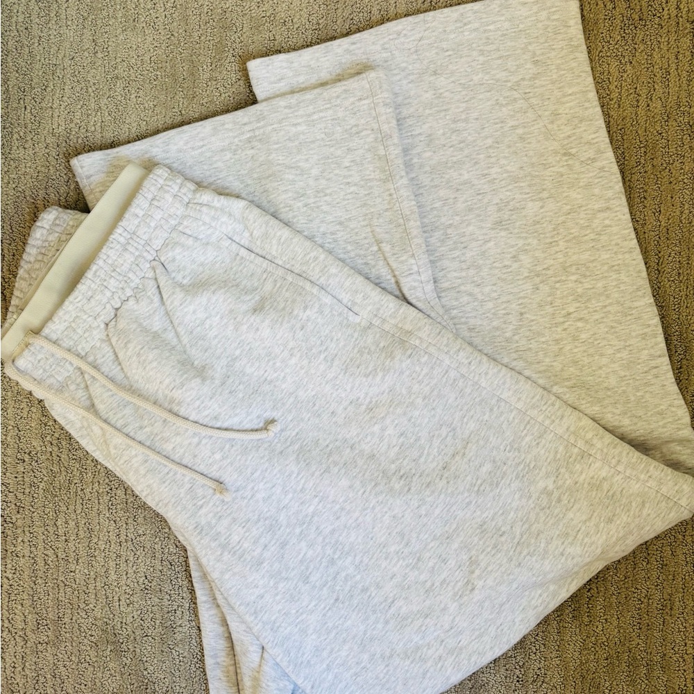 SKIMS Gray Track Pants